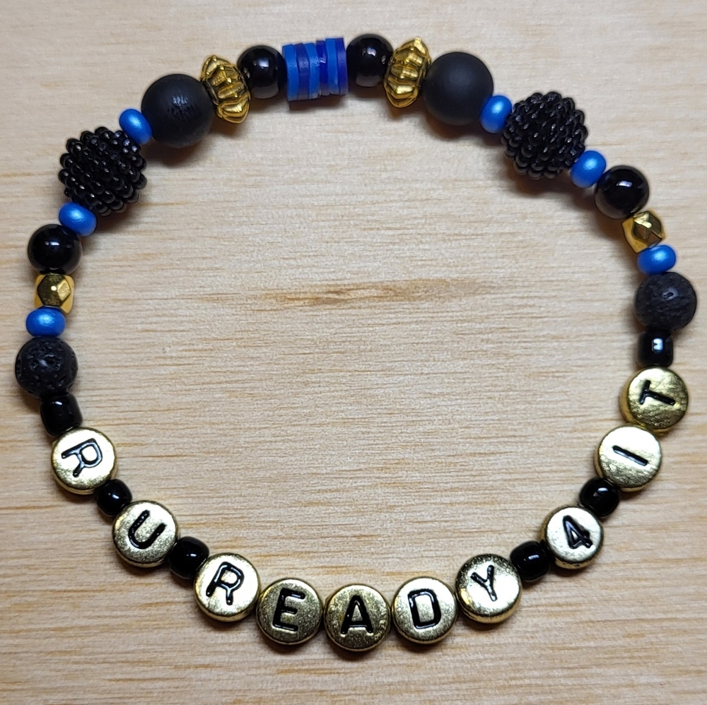 ...Ready For It? -Taylor Swift Friendship Bracelet, Size 7.5"
